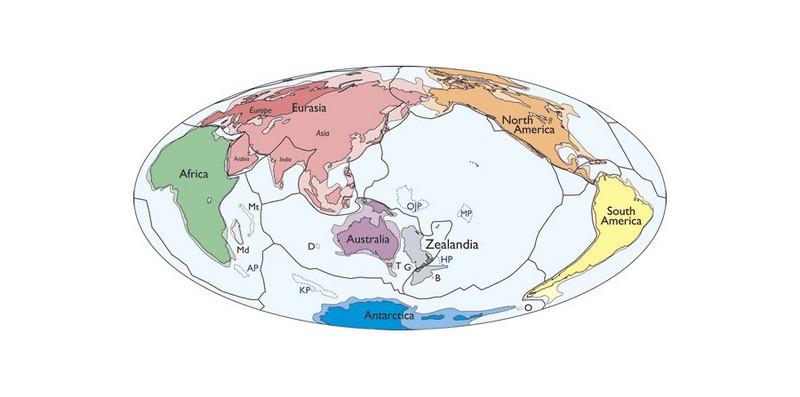 Исследование подтверждает, что Земля имеет скрытый континент