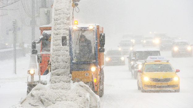 В Москве зарегистрирован сильнейший снегопад за последние 68 лет